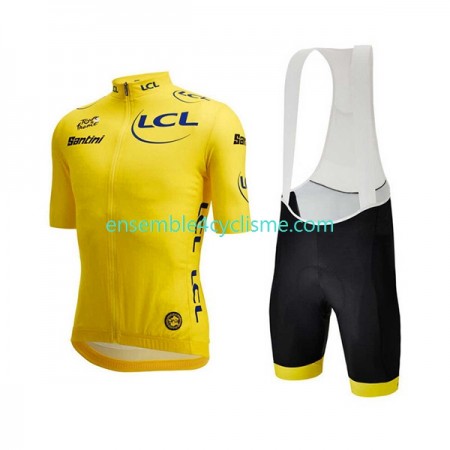 Tenue Maillot + Cuissard à Bretelles 2022 Tour de France N002